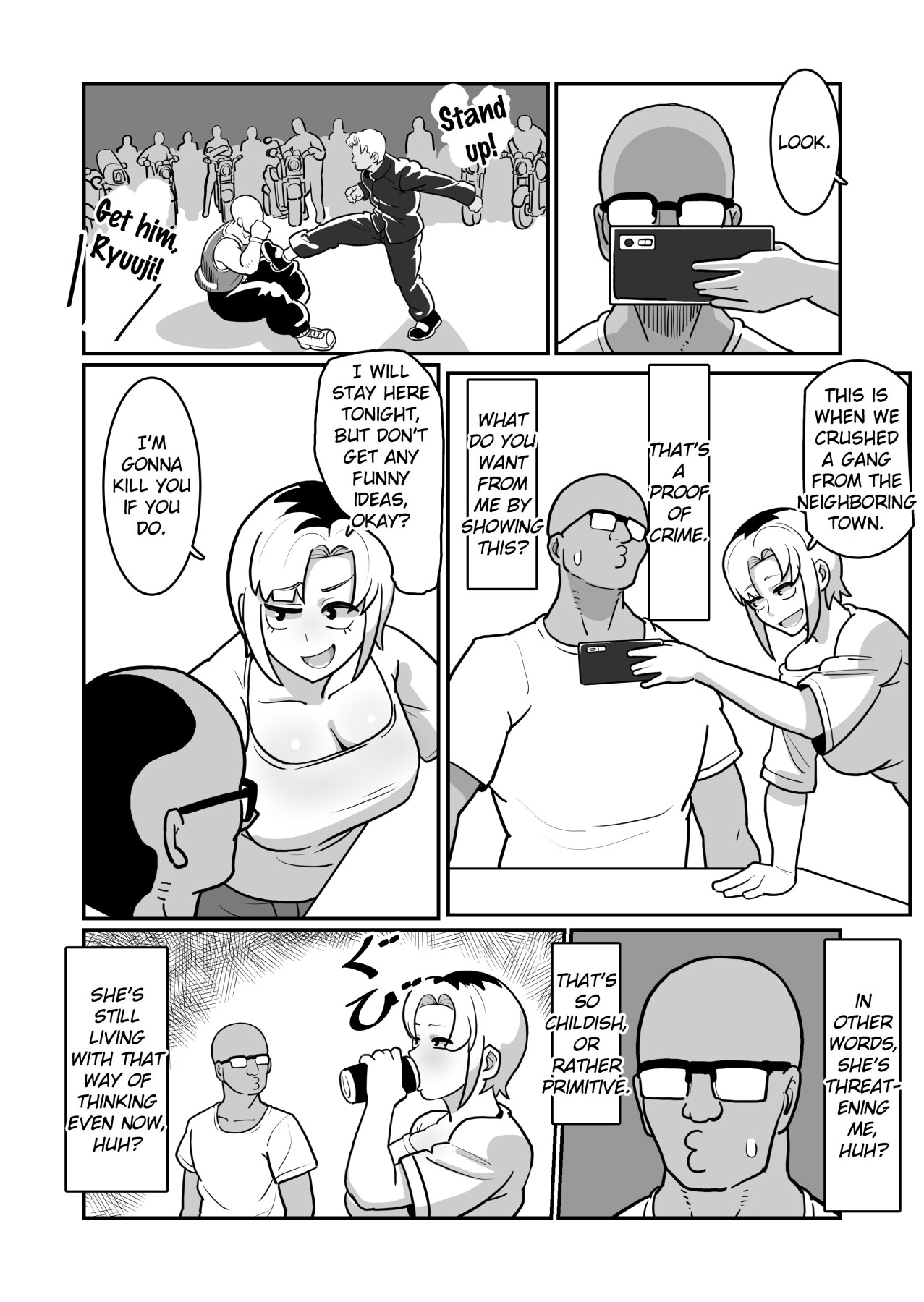 Hentai Manga Comic-Boteyyan ~I cuckolded a former delinquent wife, impregnated her, and dyed her to my liking!~-Read-10